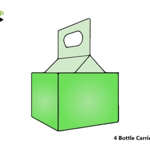 4 Bottle Carrier Boxes